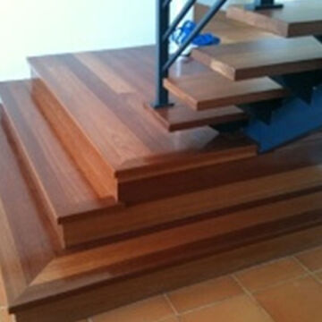 stair trend wood type